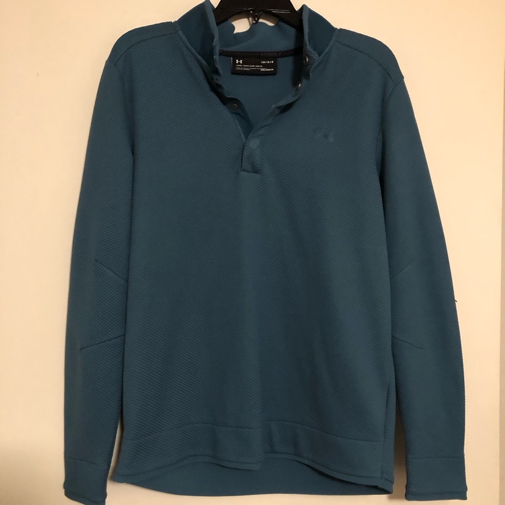 UNDER ARMOUR GOLF COLDGEAR STORM SNAP PULLOVER SWEATSHIRT